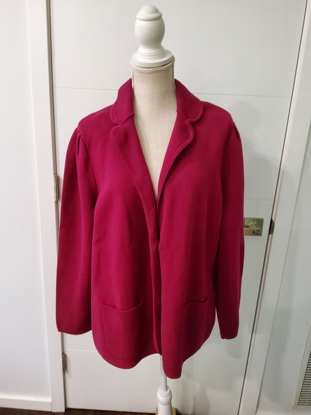 Talbots Cotton Two Buttons Blazer Size 2X